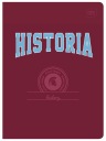 A5 KNIHA HISTORIE, 60 listov, mriežka, užitočné hárky