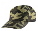Camo džínsová baseballová čiapka