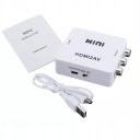 ADAPTÉR KONVERTOR HDMI NA AV RCA CVBS CINCH 1080p