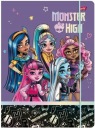 Zložka Monster High A4 s gumičkou