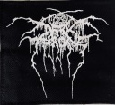 Čierna kovová nášivka DARKTHRONE (704).
