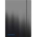 Priečinok Coolpack Ombre Gradient Grey A4 s gumičkou