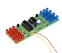 RED BLUE DIY LED modul blikajúceho stroboskopického svetla