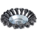 Richmann Drôtená kefa na vŕtačku, kužeľová, 100 mm