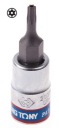 Zásuvka 1/4'' TORX BIT T20 OTVOR 37mm KING TONY