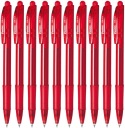 PENTEL BK 417 AUTOMATICKÉ GULIČKOVÉ PERO WOW RED x 10