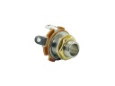 6,3 mm mono jack konektor VPARTS EJ-10 (GD)