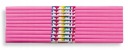 Školský hodvábny papier, krčený, ružový, 10 ks HAPPY COLOR