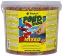 Pond Sticks Miešané krmivo pre koi kapry v rybníkoch, 5L tyčinky
