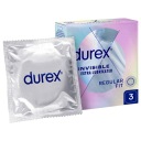 DUREX NEVIDITELNÉ KONDÓMY, NAVYŠE VLHČENÉ, 3 SUPER TENKÉ KONDÓMY