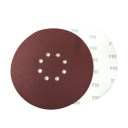 Kotúče na suchý zips 225 mm P 240 brúsny papier 10 ks otvory otvory žirafa kotúč