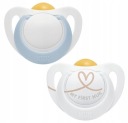 NUK STAR cumlík latexový 0-6m 2 bal