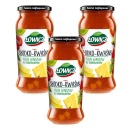 Sladkokyslá omáčka Łowicz plná zeleniny v tégliku 3 x 500g