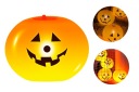 Halloween tekvicový oranžový žiariaci balón