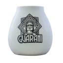 Biela keramická tekvica s logom Guarani 350 ml
