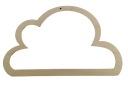 Obruč lapača snov, základňa macrame Cloud, preglejka