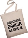 EKO BAVLNA TAŠKA NA RAMENO NÁKUPNÝ DARČEK KU DŇU STARÝCH RODIČOV 234