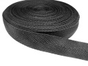 Orezávacia páska 2cm 20mm HERRINGBONE čierna