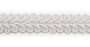 OZDOBNÁ STUHA 9mm BIELA ​​1m