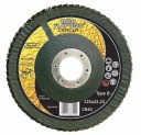 Lamelový kotúč na brúsenie kovu 125 mm P40