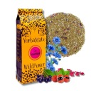 Yerba Mate DE GUARANA 200g WildPower arónia guarana okvetné lístky ruže chrpa
