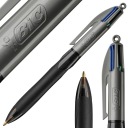 BIC 4COLORS GRIP PRO AUTOMATICKÁ GUĽAČKA 4 FARBY ŠKOLA 4V1 KANCELÁRIA