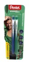 EnerGel RALLBALL PEN x2 GREEN BLUE BL437