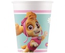 Paw Patrol Skye a Everest Nickelodeon papierové poháre, 200 ml, 8 ks