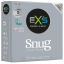 Kondómy malé VEĽKOSŤ S priliehavé tesne priliehajúce EXS Snug Fit 3 ks