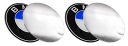 Náhradné silikónové emblémy 60mm pre BMW 6cm