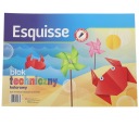 A3 farebný technický blok, 8 listov