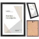 Fotorámik 10x15 čierny fotorámik MDF A6 CADRO