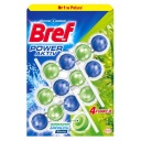 Bref Power Aktiv - Set, 3 WC kocky - Borovica