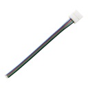 Napájací konektor pre RGBW LED pásiky 10mm 5pin jednostranný 12-24V DC 3A
