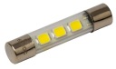 Axiálna LED žiarovka 6,3V trubicová 6 x 31 mm
