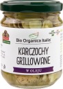 Artičoky grilované na oleji, bio dóza, 190g, Bioorga