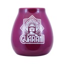 Keramická fialová tekvica s logom Guarani 350 ml