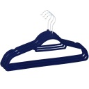 VEŠIAK NA OBLEČENIE NAVY BLUE x3 VELÚROVÉ VEŠIAKY NA OBLEČENIE ŠATNÉ OBLEČENIE