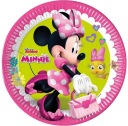 Minnie Mouse papierové taniere 23 cm 8 ks.