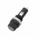 POUZDRO PRE SKLENENÁ POISTKOVÁ ZÁSUVKA 20mm POISTKA