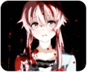 Anime podložka pod myš Mirai Nikki Yuno Gasai