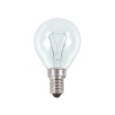 Tradičná malá guľová žiarovka P45 230V E14 60W priehľadná