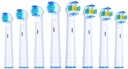 Univerzálne hlavice na zubnú kefku Oral-B - 2 modely, 8 kusov