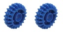 LEGO Sprocket 20 pre prevodovku 35185 modrá - 2 kusy