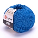 YARNART JEANS 16 modrá priadza