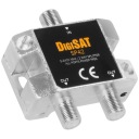 SPLITTER F SIGNAL TEE DVBT2 SAT PRE 2 TV SPLITTER SP42
