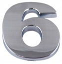 ČÍSLA PÍSMENO PÍSMENO CHROME 6 SIX D4E07 ZNAK