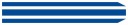 Nálepky na motorku STRIPES 30cm Modrá #2