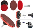 125MM flexibilný leštiaci kotúč na suchý zips pre brúsku a vŕtačku s papierom