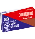 Veľké 24/6 medené svorky